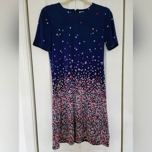 Michael Kors, Size Small, Blue with flowers